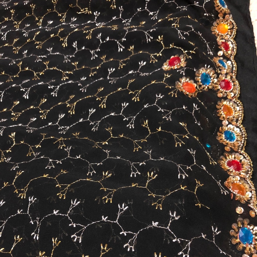Black Saree